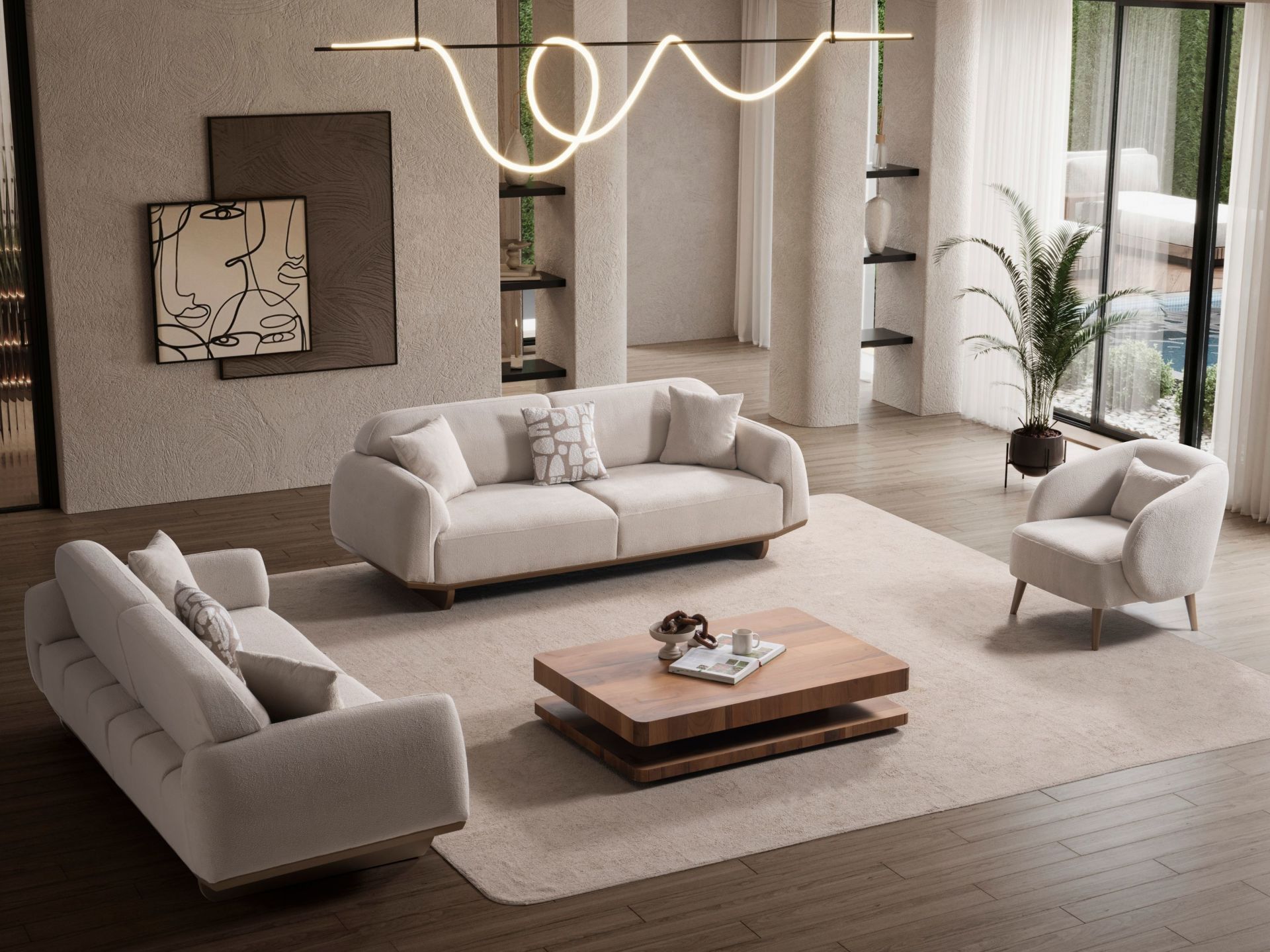 Vegas Koltuk Takımı ( 3+1)