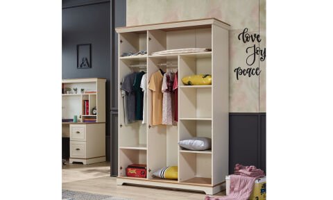 Arte Genç Odası Takımı (3 Kapılı Dolap*Karyola*Komodin)