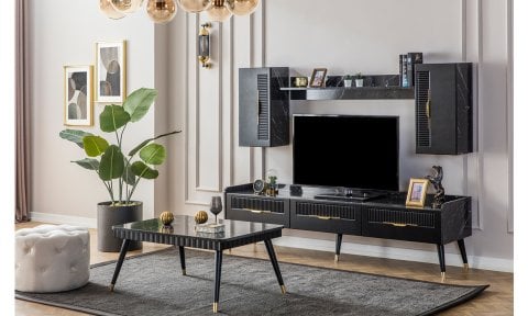 Tesla Orta Sehpa (Siyah)