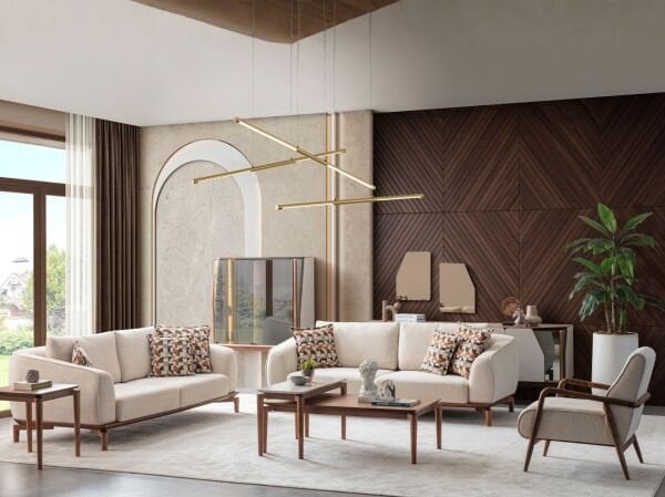 Lotusa Koltuk Takımı ( üçlü)