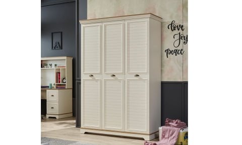 Arte Genç Odası 3 Kapılı Dolap