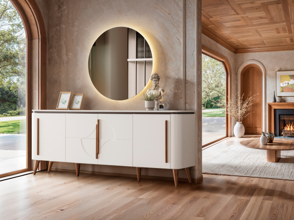 Elit Antik Gold Yemek Odası (Konsol)