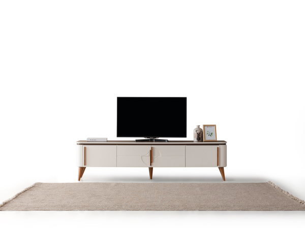 Elit Antik Gold Tv Sehpası