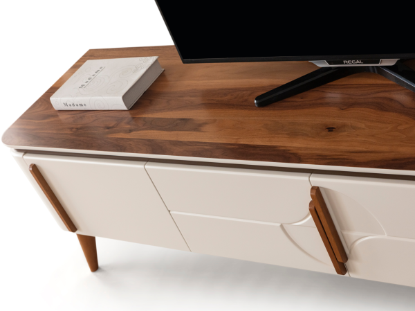 Elit Antik Gold Tv Sehpası