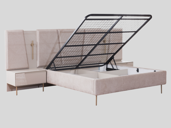 Rams Yatak Odası(Bazalı Karyola)