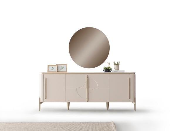 Elit Aytaşı Ceviz Yemek Odası ( konsol )