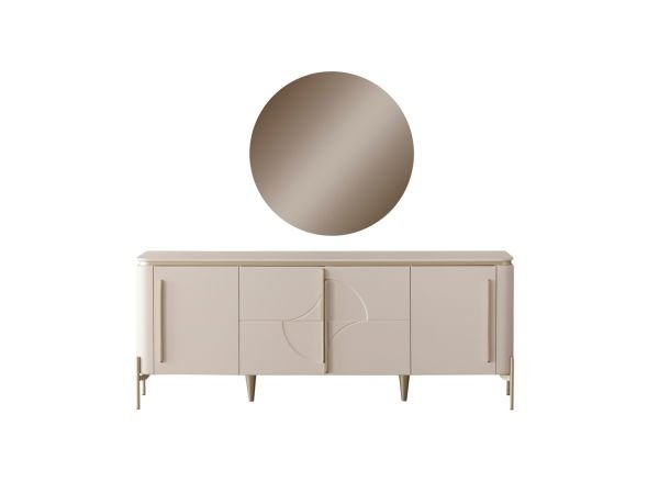 Elit Aytaşı Ceviz Yemek Odası (Konsol)