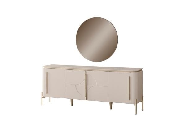 Elit Aytaşı Ceviz Yemek Odası (Konsol)