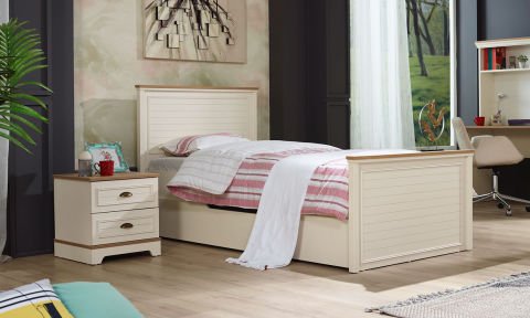 Arte Genç Odası 120*200 cm Başlıklı Karyola