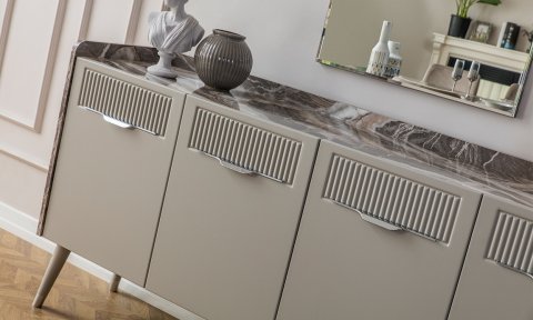 Tesla Cappucino Yemek Odası Takımı