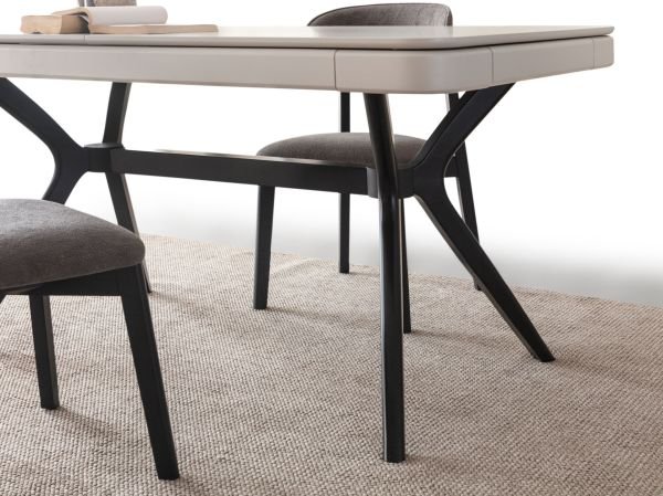 Elit Sis Gri yemek Odası (  Masa )