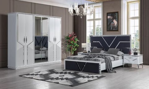 Asel Bazalı Yatak Odası Takımı