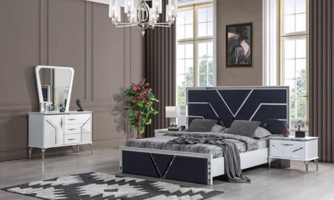 Asel Bazalı Yatak Odası Takımı