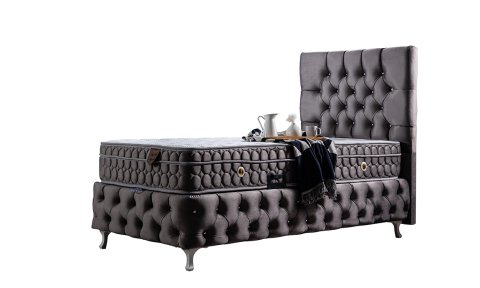 Cappy 100*200 cm Tek Kişilik Başlıklı Baza Seti