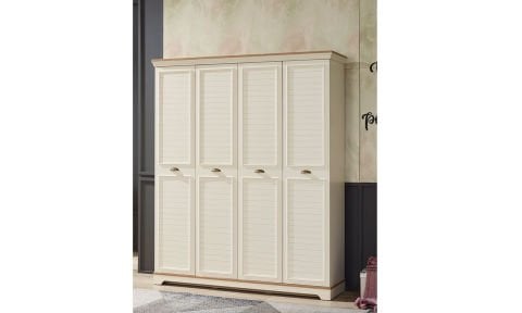 Arte Genç Odası 4 Kapılı Dolap