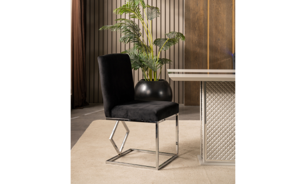 Pradax 6 Sandalye(Gümüş)