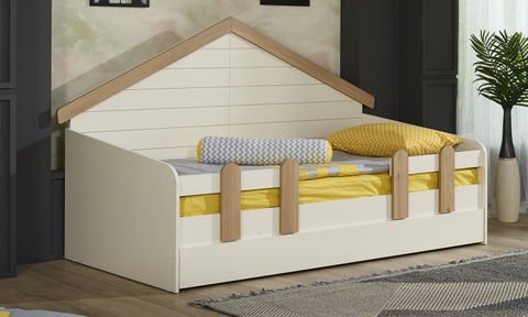 Arte Çocuk Odası (Montessori, 4 Kapılı Dolap, Aynalı Şifonyer)