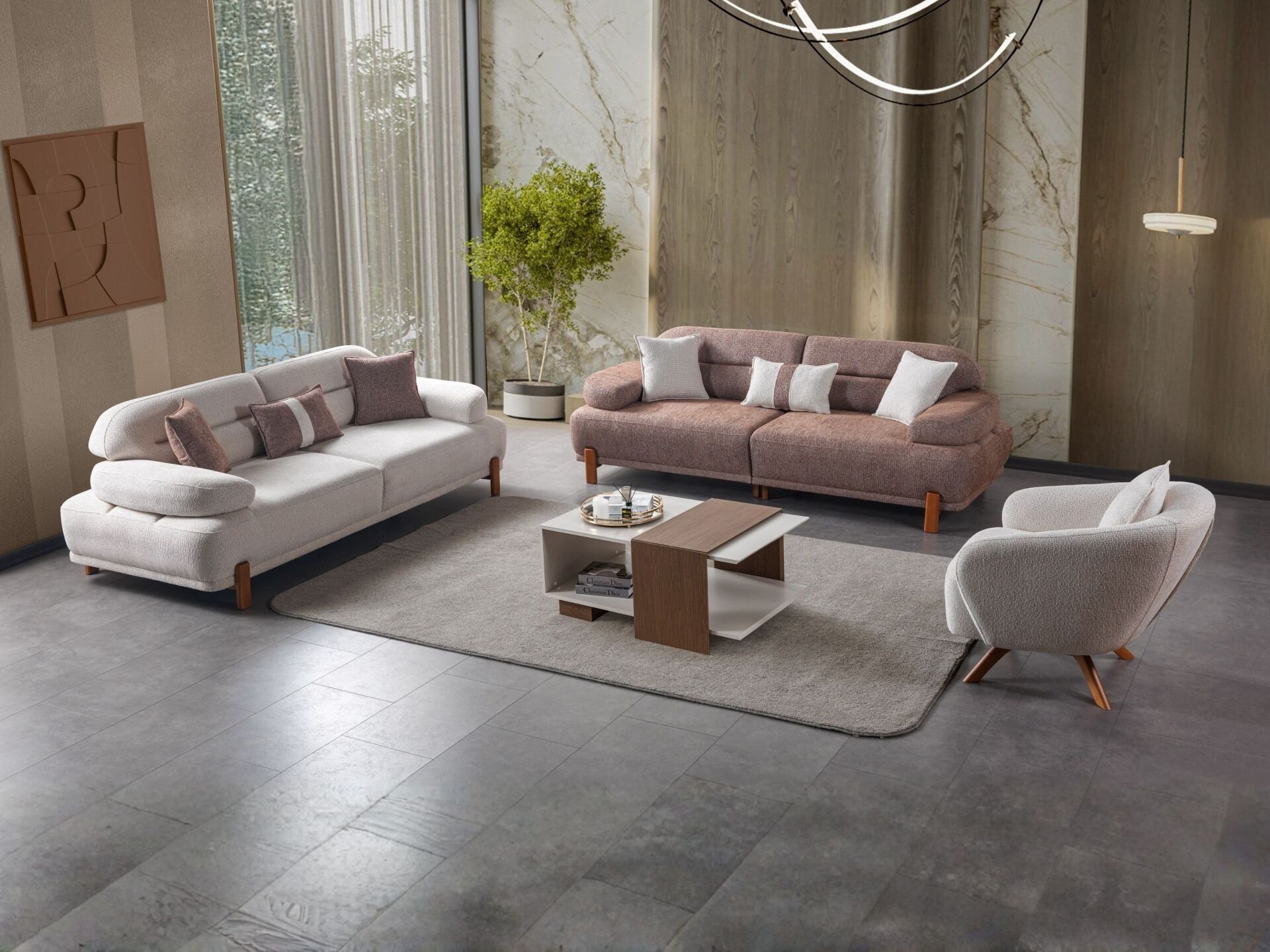 New Angel Koltuk Takımı  (3+3+1 )