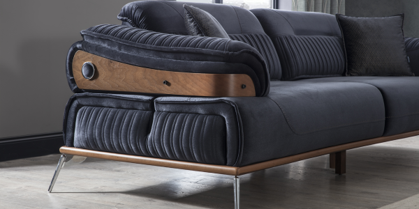 Milas Koltuk Takımı (Lacivert)