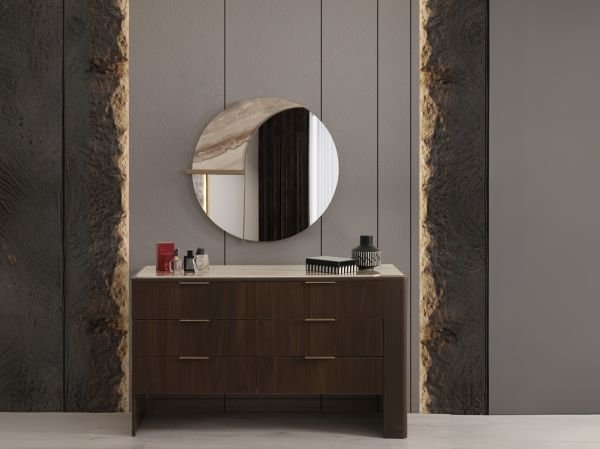 Madrid Köşe Dolaplı Yatak Odası (Reflekte kapak )