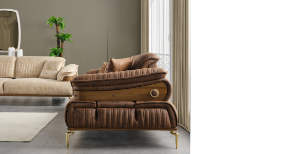 Milas Koltuk Takımı (Kahve)