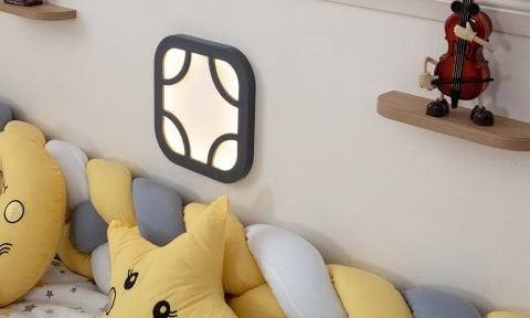 Sedir Çocuk Odası Takımı (3 Kapılı Dolap *90x190 Montessori* Şifonyer)