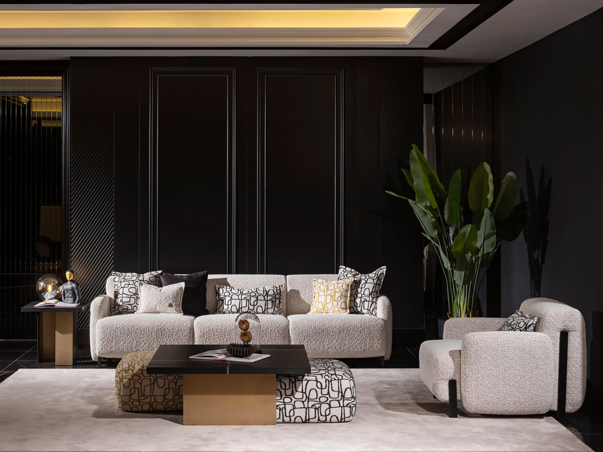 Etro Koltuk Takımı(4+3+1+1)