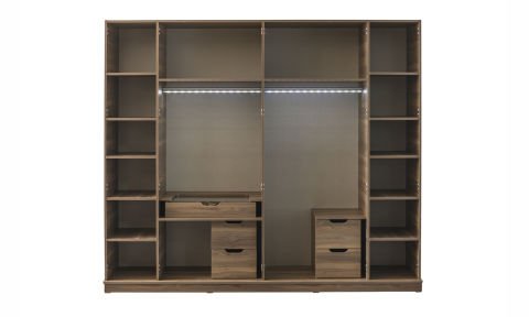 Rana Yatak Odası 6 Kapılı Dolap