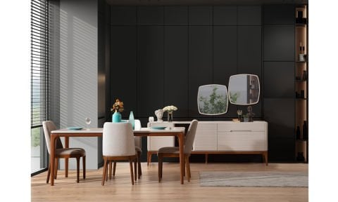 İnci Yemek Odası Takımı