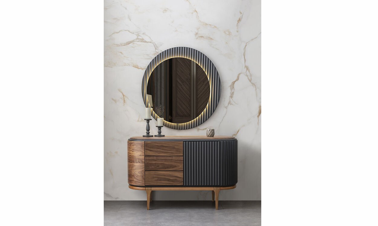 Rana Yatak Odası Aynalı Şifonyer