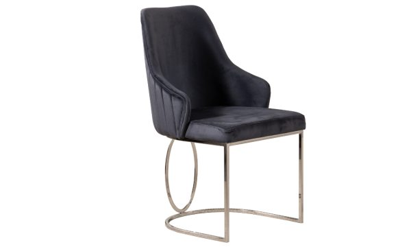 Luccix Yemek Masası ve 6 Sandalye(Gümüş)