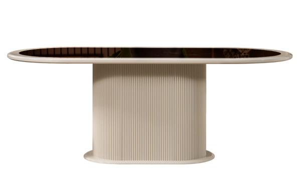 Luccix Yemek Masası ve 6 Sandalye(Gümüş)