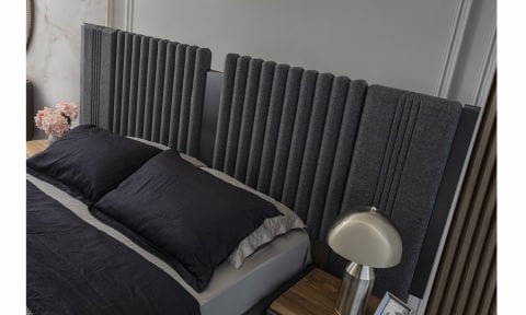 Rana Yatak Odası Başlıklı Bazalı Karyola