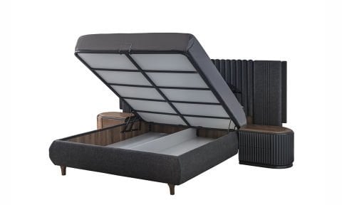 Rana Yatak Odası Başlıklı Bazalı Karyola