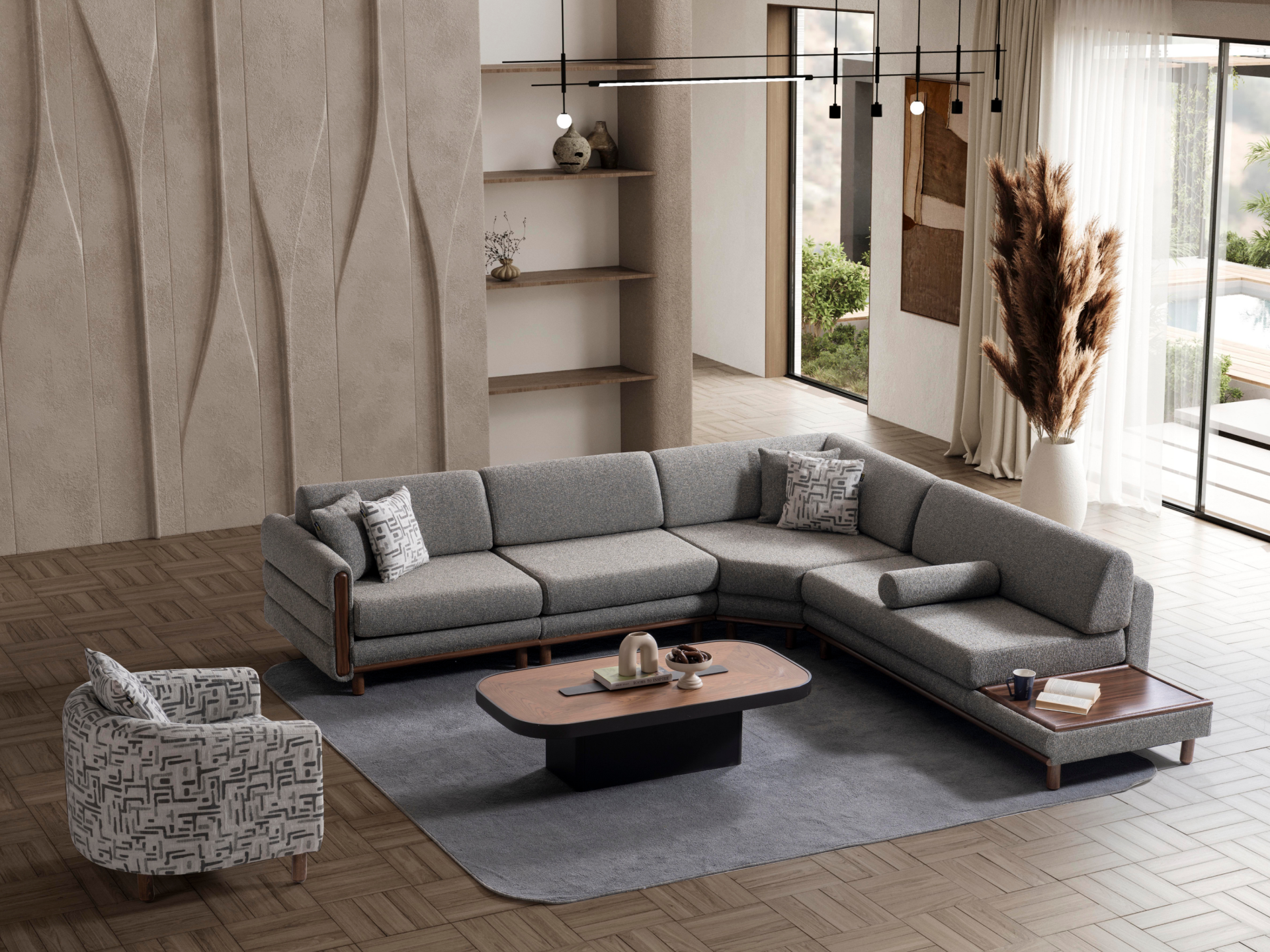 Elegant Köşe Koltuk + Berjer