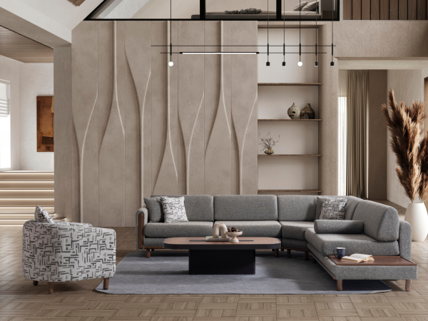 Elegant Köşe Koltuk + Berjer