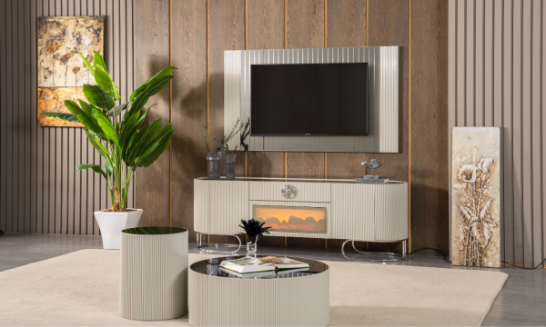 Luccix Yan Sehpa(Gümüş)