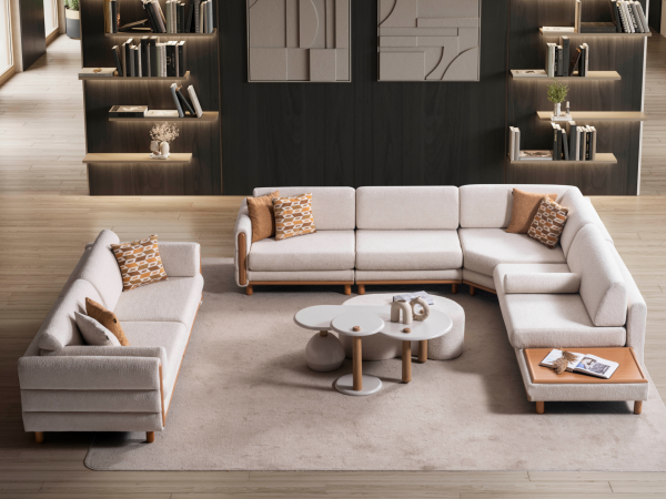 Elegant Bohem Köşe Koltuk + Üçlü Koltuk + Berjer