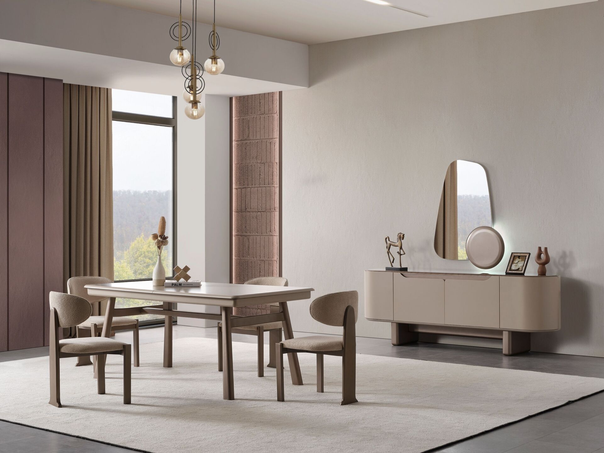 Ekol Yemek Odası ( masa + 6 sandalye )