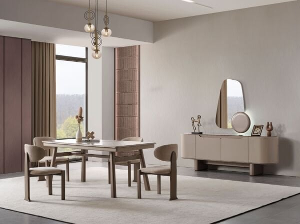 Ekol Yemek Odası ( masa + 6 sandalye )