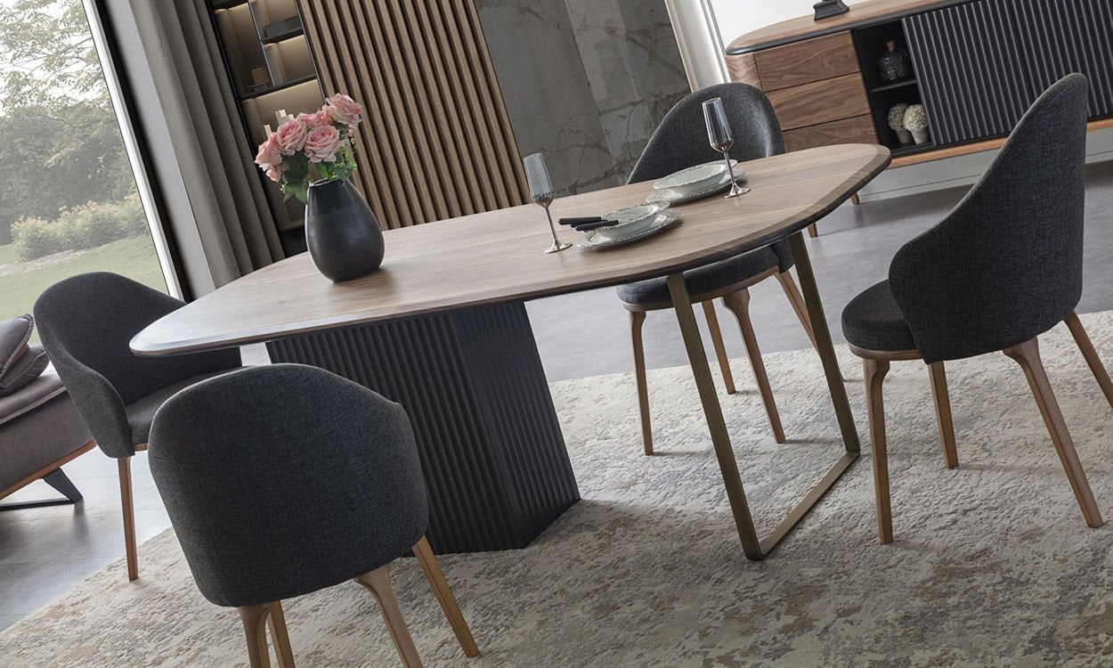 Rana Yemek Masası ve 6 Sandalye