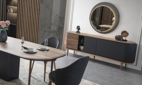 Rana Yemek Masası ve 6 Sandalye