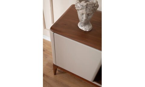 İnci Ceviz-Krem Yemek Odası Konsol