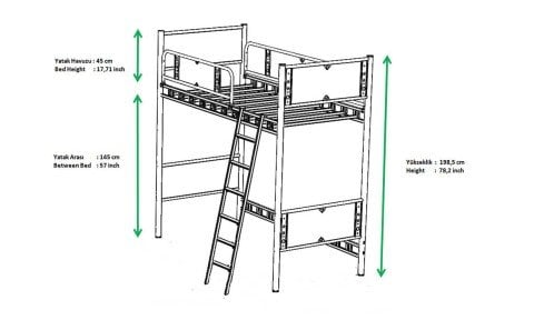 Radoma Ranza (Ranza Ünitesi) 90*190 cm