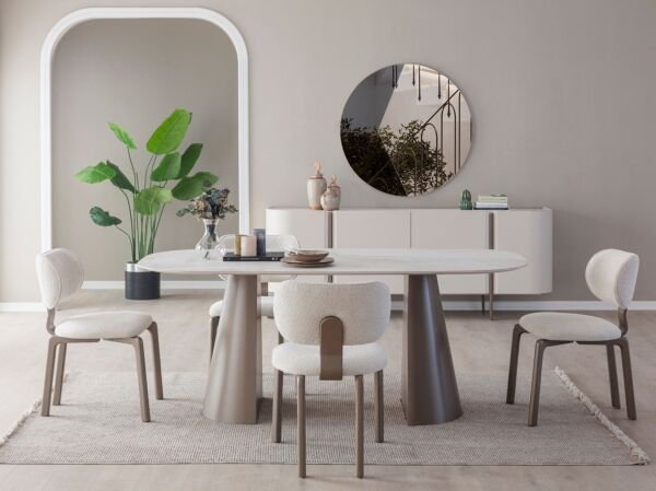 Milanom Seramik Yemek Odası ( masa )