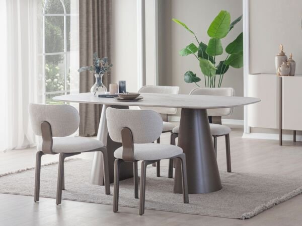 Milanom Yemek Odası 6 Sandalye