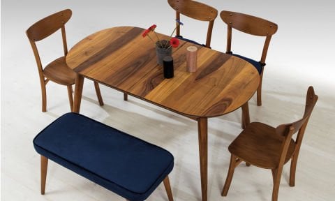 Konik  Masa 80*125 Açılır(Ceviz)