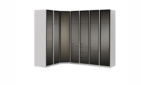 Asel İkili Kapaklı Raflı Modül