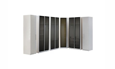 Asel Yatak Odası Tek Kapılı Raflı Dolap