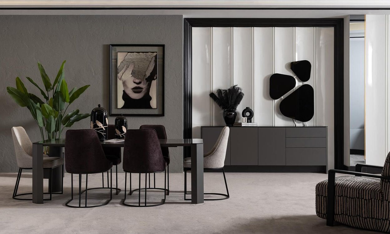 Prag Yemek Odası Takımı